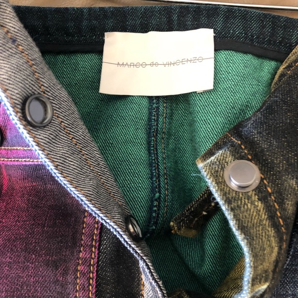 Marco de Vincenzo denim skirt. Size 38 - Picture 6 of 8